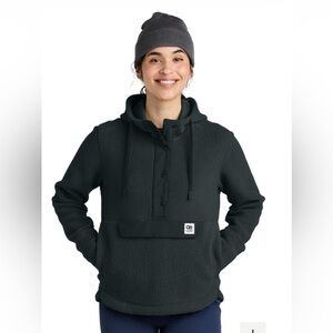 Outdoor Research Women's Grayland Fleece Pullover Hoodie Black Size Medium